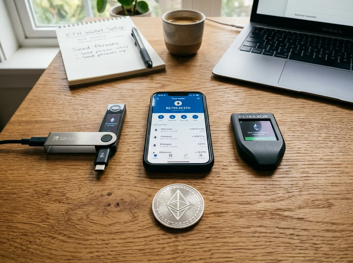 Ethereum bahis cüzdan seçimi MetaMask Trust Wallet karşılaştırma