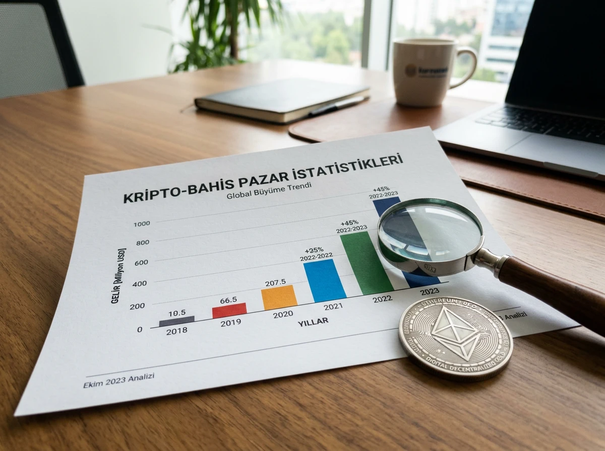 Kripto bahis pazar istatistikleri 2026 sektör analizi veriler
